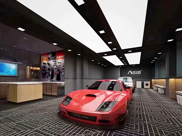  汽车4s店透光膜